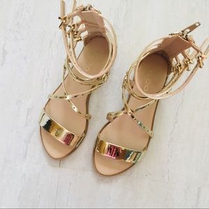 Aldo patras gladiator flat sandals